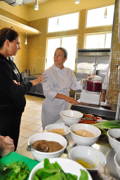 Edde Sands Wellness Cooking Class
